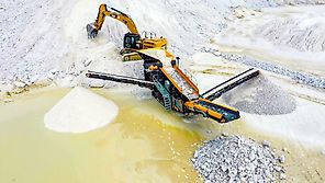 Fabo FTB 1550 Scalping Screen With Apron Feeder Fabo FTB 1550 Scalping Screen With Apron Feeder