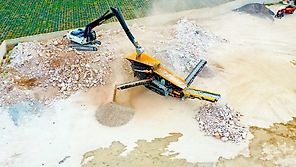 Fabo FTB 1550 Scalping Screen With Apron Feeder Fabo FTB 1550 Scalping Screen With Apron Feeder