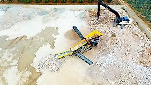 Fabo FTB 1550 Scalping Screen With Apron Feeder Fabo FTB 1550 Scalping Screen With Apron Feeder