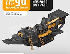 Fabo FTJ-90 Tracked Jaw Crusher