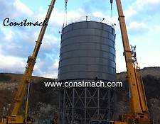 Constmach 2000 Ton Concrete Silo - Offering the Best Solutions for Your