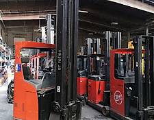 BT RRE 160E // Seitenschieber / HH 9.500 mm / guter Zustand / Triplex